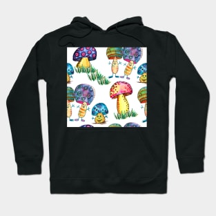 a small mushroom family Hoodie